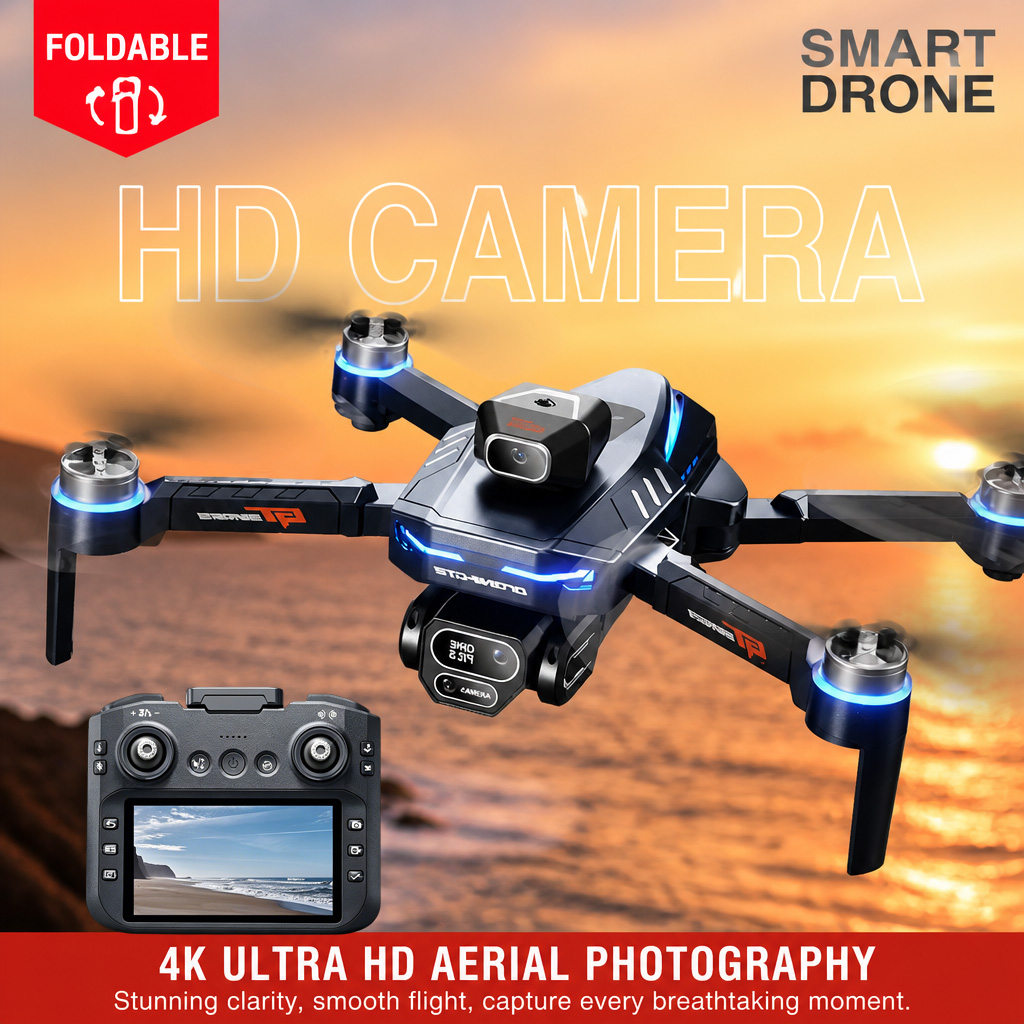 Drone Camera Mount - GT8 GPS-Drohnen 360 ° Hindernisvermeidende Bürstenlose